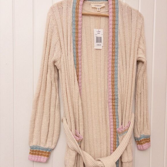 LSPACE Ivy Set Duster Cardigan Sweater and Pants - Picture 4 of 9